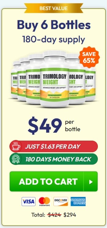 Buy Trimology 6 bottles